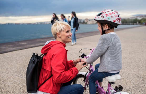 Leren fietsen met een goede kinderfietshelm